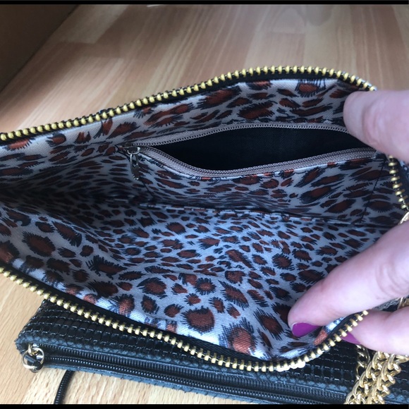 2pc lot - SEQUIN + METAL MESH evening/formal small handbag/wristlet+crossbody - Picture 5 of 15